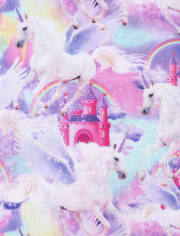 Girls Unicorn Castle Nightgown 2-Pack