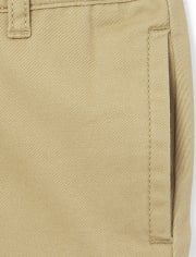 Paquete de 2 pantalones chinos básicos para bebés y niños pequeños