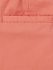 Shorts chinos con cinturón para bebés y niños pequeños