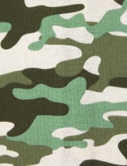 Baby And Toddler Boys Animal Camo Snug Fit Cotton One Piece Pajamas 2-Pack