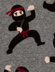 Baby And Toddler Boys Ninja Snug Fit Cotton Pajamas