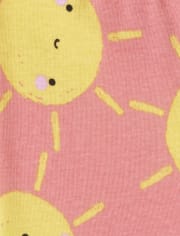 Baby And Toddler Girls Family Sun Snug Fit Cotton Pajamas