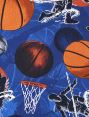 Boys Sports Snug Fit Cotton Pajamas 2-Pack