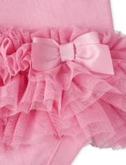 Baby Girls Glitter Mama's Mini Tutu Bodysuit