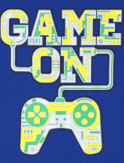 Boys Glow Video Game Weekend Snug Fit Cotton Pajamas 2-Pack