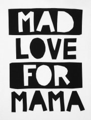 T-shirt graphique Love For Mama pour bébés et tout-petits garçons