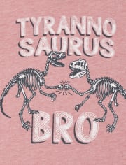 Baby And Toddler Boys Tyrannosaurus Bro Graphic Tee