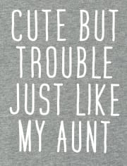 T-shirt graphique pour bébés et tout-petits garçons comme ma tante