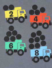 Baby And Toddler Boys Trucks Graphic Tee