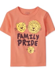 Baby And Toddler Boys Family Pride Graphic Tee