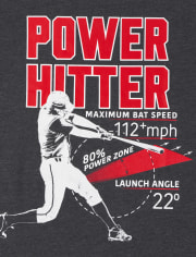 Boys Baseball Graphic Tee