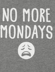 Camiseta con gráfico Mondays para niños