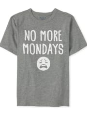 Camiseta con gráfico Mondays para niños