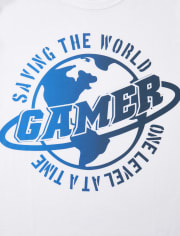 Camiseta gráfica de jugador para niños