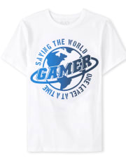 Camiseta gráfica de jugador para niños
