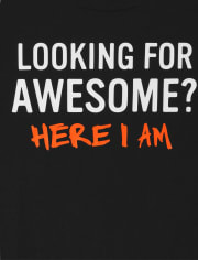 Boys Awesome Graphic Tee