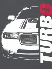 Camiseta gráfica Turbo para niños