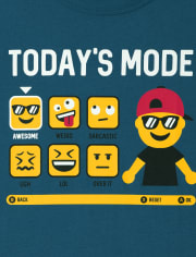 Boys Emoji Graphic Tee