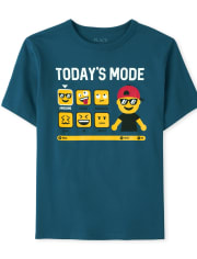 Boys Emoji Graphic Tee