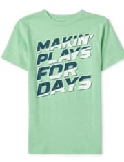 Boys Plays For Days Graphic Tee
