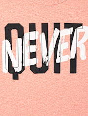 Boys Never Quit Graphic Tee
