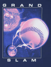 Boys Baseball Graphic Tee