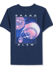 Boys Baseball Graphic Tee