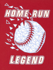 Boys Home Run Legend Graphic Tee
