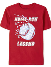 Boys Home Run Legend Graphic Tee