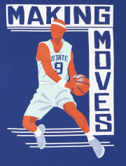 Boys Basketball Graphic Tee