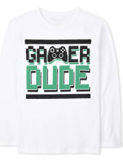 Boys Gamer Dude Graphic Tee