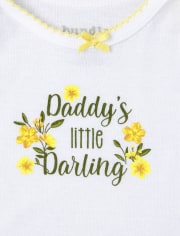 Baby Girls Floral Bodysuit 5-Pack