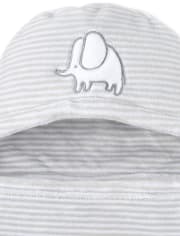 Unisex Baby Elephant Cozy Hooded Blanket