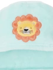 Baby Boys Lion Cozy Hooded Blanket