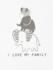 Ensemble unisexe 3 pièces Take Me Home pour bébé éléphant