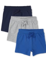 Baby Boys Shorts 3-Pack