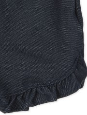 Baby Girls Ruffle Shorts 3-Pack