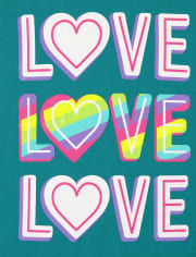 Girls Love Graphic Tee