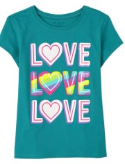 Girls Love Graphic Tee