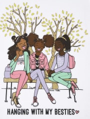 Girls My Besties Graphic Tee