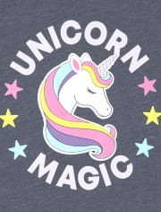 Girls Unicorn Magic Graphic Tee