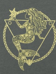 Girls Mermaid Graphic Tee