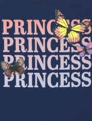 Girls Princess Graphic Tee 2-Pack