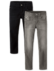 Boys Super Skinny Jeans 2-Pack