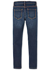 Lot de 2 jeans basiques super skinny pour fille