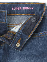 Girls Basic Stretch Super Skinny Jeans 3-Pack