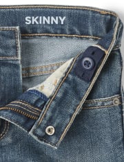 Boys Stretch Skinny Jeans 4-Pack