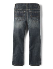 Boys Basic Bootcut Jeans 3-Pack