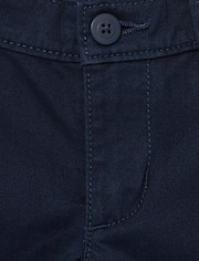 Paquete de 2 pantalones chinos ajustados elásticos uniformes para niñas - Slim