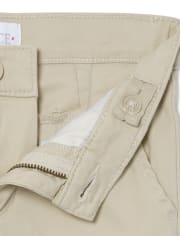 Girls Uniform Stretch Skinny Chino Pants 2-Pack
